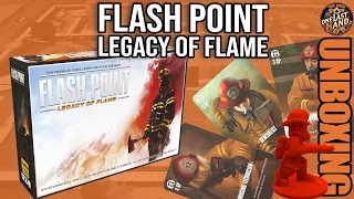 Unboxing Flash Point Legacy of Flames - Kickstarter