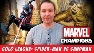 Spider-Man vs Sandman — Marvel Champions Solo League S13R4