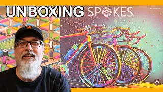Unboxing Spokes from Radical 8 Games | A Board Game Designed by Bert Hardeman | Inc. micro expansion