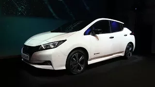 Nissan Leaf 40 kWh European pre-production walkaround