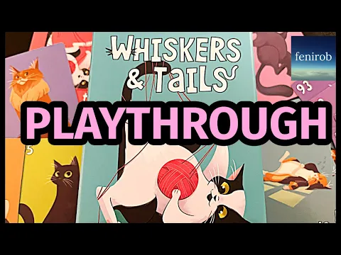Whiskers & Tails Card Game | Playthrough