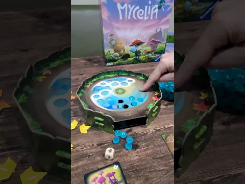 How cute is this dice rolling! Fun game! #Mycelia #shorts