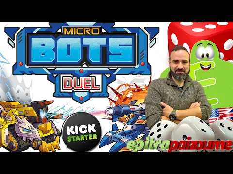 Micro Bots Duel & Power Up - A Preview Video (EN) by Epitrapaizoume