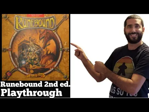 Runebound 2nd Edition Board Game Playthrough (solo)