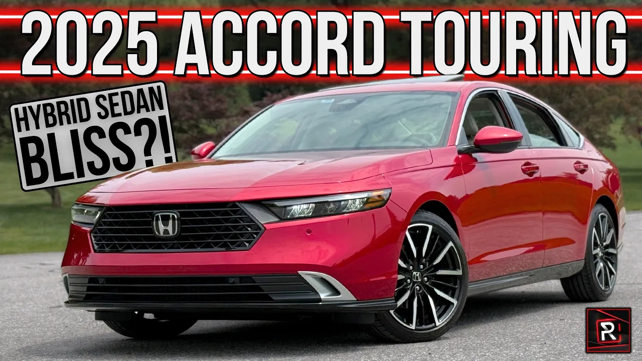 The 2025 Honda Accord Touring Is A Blissful Hybrid Sedan That Remains A Safe Choice