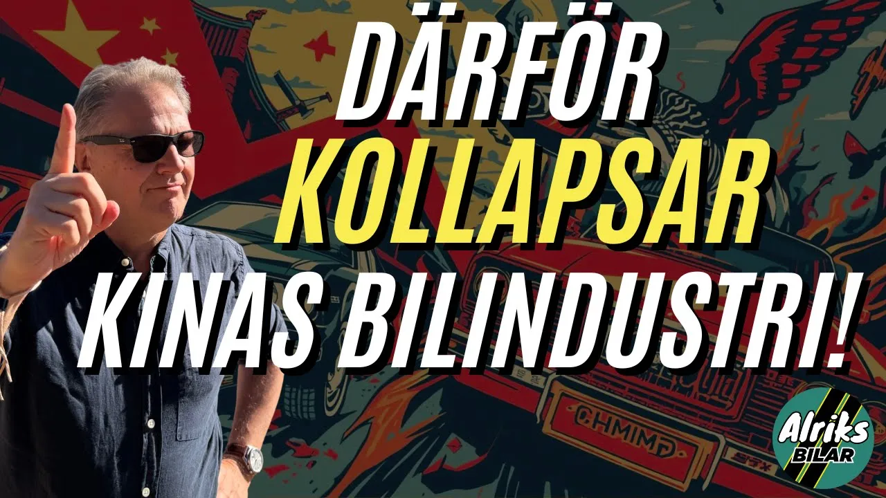 Därför kommer Kinas bilindustri krascha!