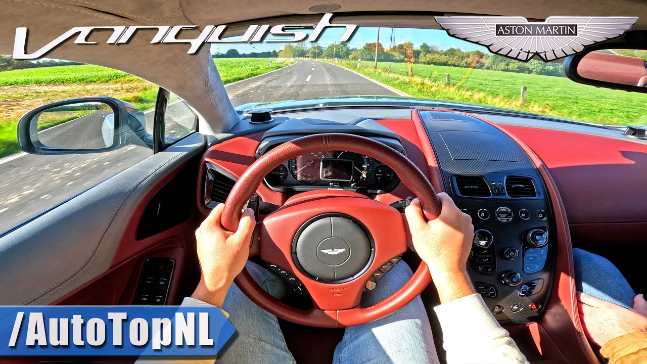 ASTON MARTIN VANQUISH | POV Test Drive w/ EXHAUST Sound by AutoTopNL