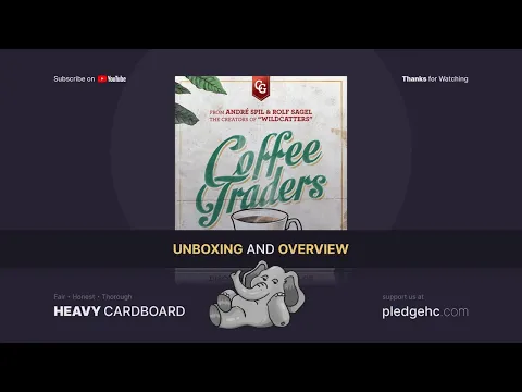 Coffee Traders unboxing by Heavy Cardboard