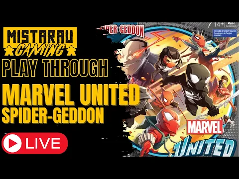 Marvel United: Spider-Geddon | How To Play | Solo Playthrough | Mista Rau Gaming