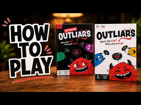 How To Play Outliars & Extreme Outliars - The Hilarious Bluffing Games