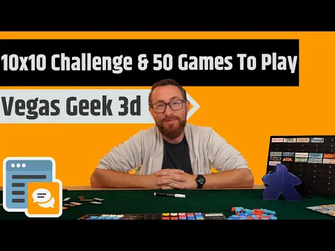 50 Games I Wanted To Play & How I've Done So Far....Plus a 10x10 Challenge for 2026