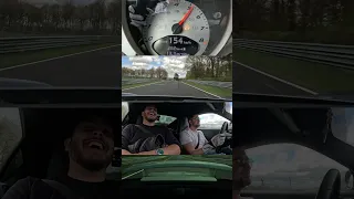 😱TERRIFIED Passenger in Porsche 987 Cayman S // Nürburgring