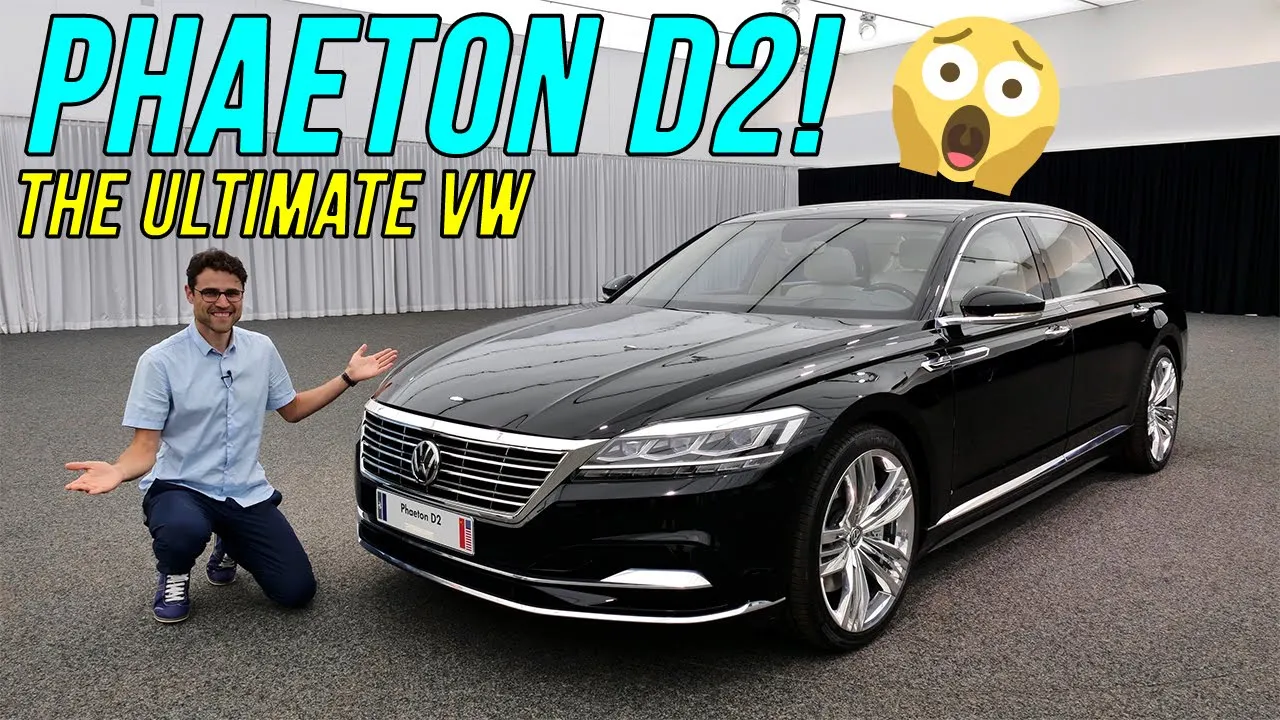 Volkswagen kept this ultimate luxury sedan secret - UNTIL NOW! Exclusive REVEAL of the VW Phaeton D2