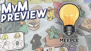 MEEPLE INC. Preview - Time to Make the Meeples!