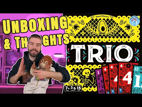 Trio | Box Score: Unboxing w/ Johnny | Go-Fish Memory Card Game