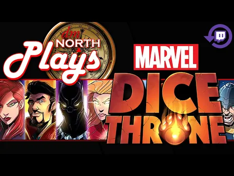 Marvel Dice Throne Board Game Gameplay - Twitch Live Stream Replay