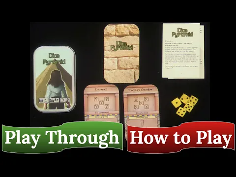 Dice Pyramid: How to Play & Play Through (Review Copy)