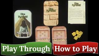 Dice Pyramid: How to Play & Play Through (Review Copy)