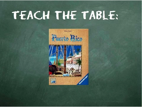 Teach The Table: Puerto Rico