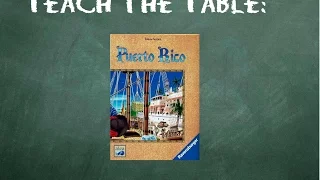 Teach The Table: Puerto Rico