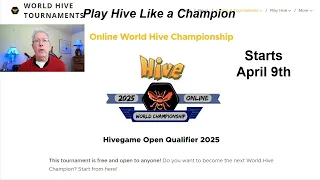 Hive 2025 Online World Championship - Hivegame Open - Register NOW!
