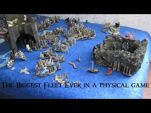 The biggest fleet ever seen in a physical game...