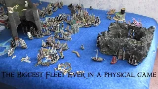 The biggest fleet ever seen in a physical game...