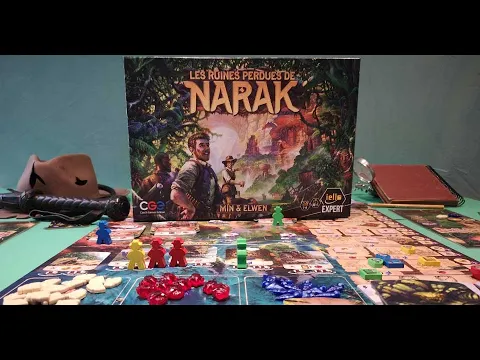 La partie à 3 joueurs des ruines perdues de Naarak