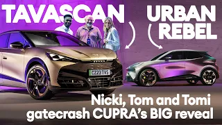CUPRA Tavascan + UrbanRebel FIRST LOOK: team Electrifying delivers its verdict | Electrifying