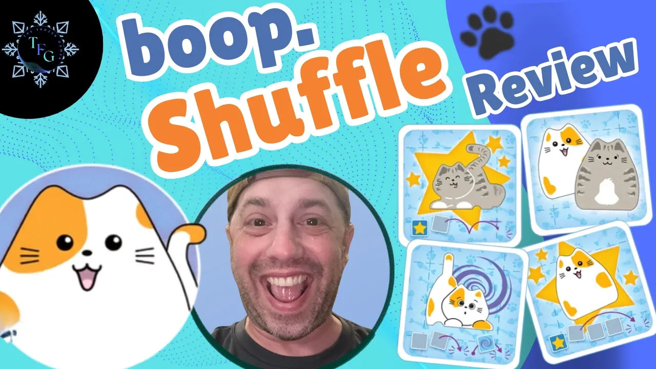 boop. Shuffle How to Play & Review