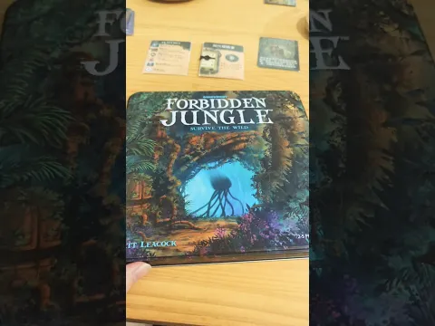 Forbidden Jungle #boardgamelife #boardgames