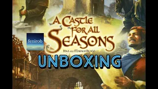 A Castle For All Seasons Board Game I Unboxing (No Talking)