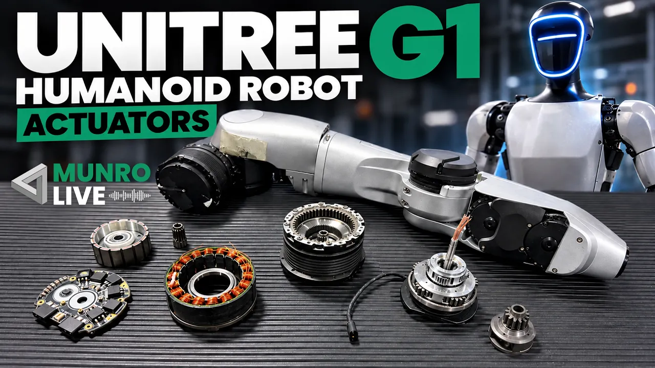 Unitree G1 Actuator Teardown: How This Humanoid Robot Moves
