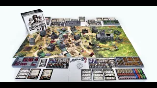 Company of Heroes Board Game Basic Rules Tutorial - ENGLISH