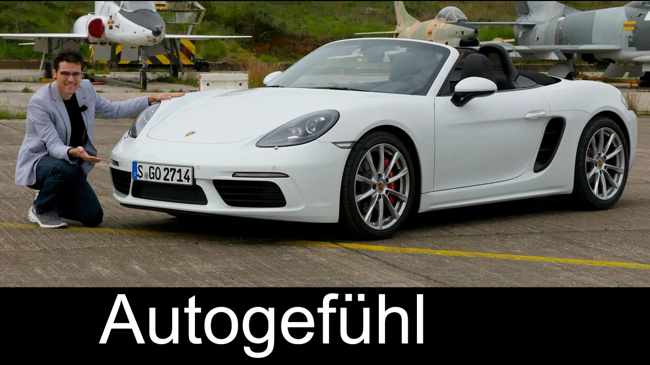 Porsche 718 Boxster S FULL REVIEW test driven Sound/Drift/Acceleration New Neu - Autogefühl