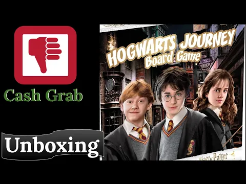 Harry Potter: Hogwarts Journey Board Game - Unboxing