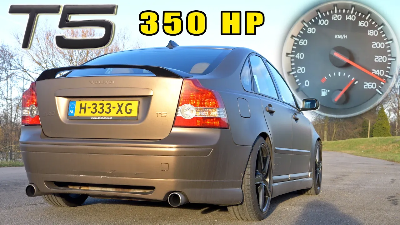 Volvo S40 T5 is a FORD FOCUS RS in SEDAN TRIM!