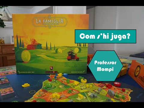 La Famiglia The great Mafia War - Joc de taula - Tutorial
