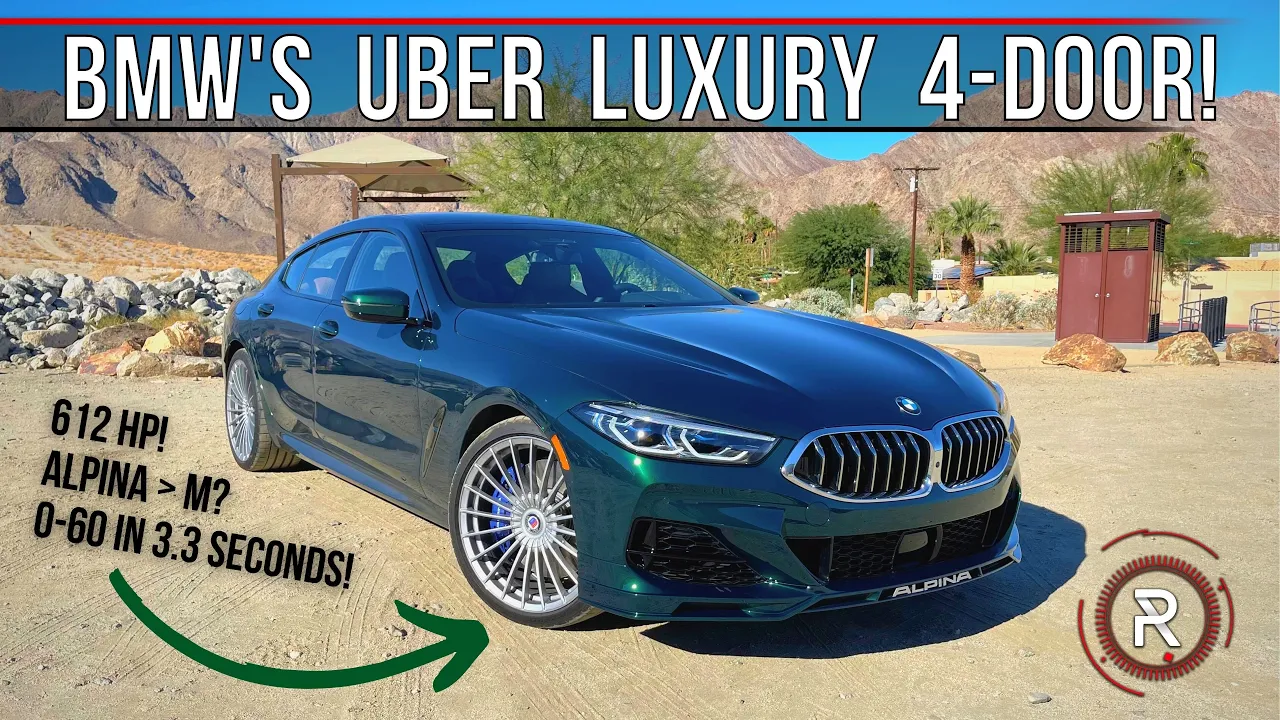 The 2022 BMW Alpina B8 Gran Coupe Is An Exclusively Quick & Luxurious 4-Door GT
