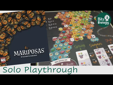 Mariposas Solo Playthrough | with my thoughts about the game | Bits & Biology