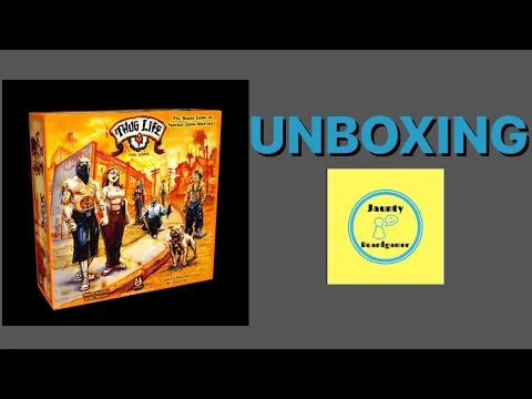 Thug Life the Game with Expansion - UNBOXING