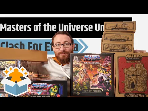 Masters of the Universe: Clash For Eternia All In Unboxing & Rambling