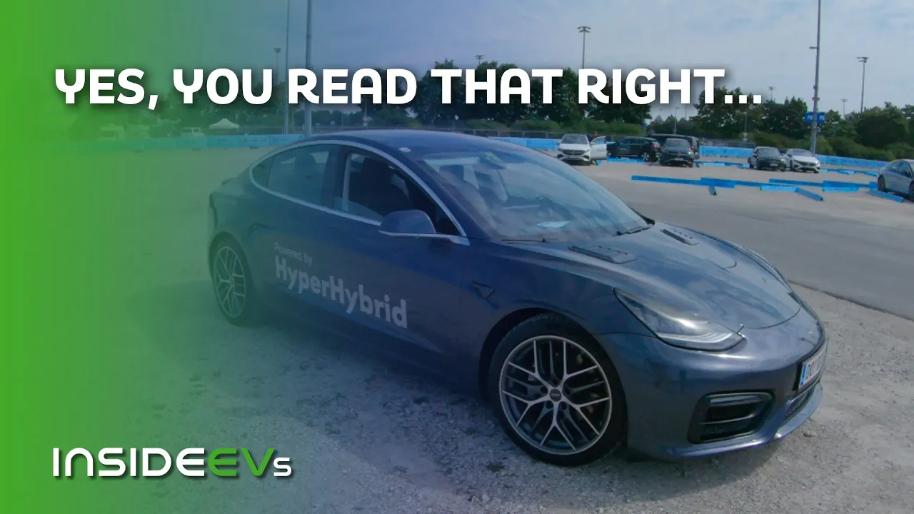 This Tesla Runs on Gasoline (and Methanol) - Obrist HyperHybrid Interview & Test Drive