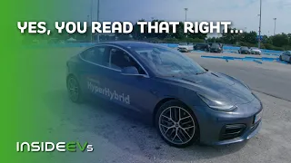 This Tesla Runs on Gasoline (and Methanol) - Obrist HyperHybrid Interview & Test Drive