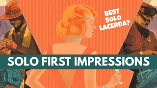 Speakeasy | Solo Board Game First Impressions