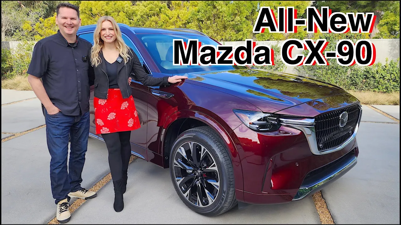 All-New 2024 Mazda CX-90 // First look!