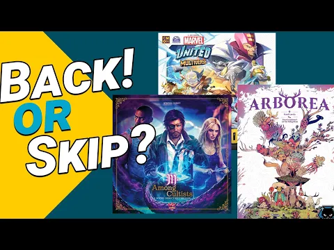Kickstarter Roundup - Back or Skip? // We're finally back in the swing of things