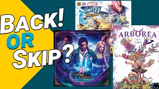 Kickstarter Roundup - Back or Skip? // We're finally back in the swing of things