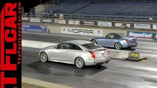 2016 Cadillac ATS-V: How fast is Cadillac's 465 HP Coupe over a 1/4 Mile?