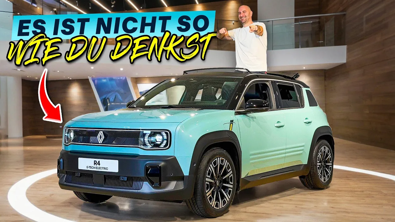 Renault R4 e-Tech: Technisch so gut, das glaubt ihr nicht.